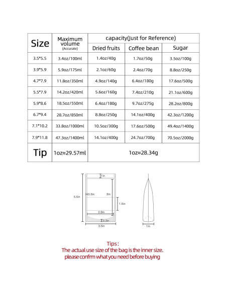 100 Bolsas Reutilizables de Papel Kraft 8.89x13.97 cm con Ventana