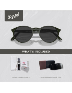Gafas de sol Persol PO3092SM para hombres + Kit iWear 2