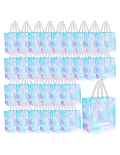 Bolsa Tote Transparente Eccliy 30 Pack 30x30x15 cm PVC