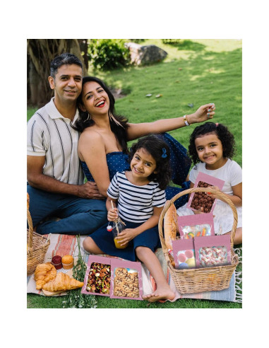 100 Bolsas Mylar Rosa Reutilizables 7.6x11.9 cm Lautechco