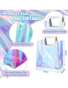 Cindeer 20 Bolsas de Regalo Iridiscentes 18x10x20 cm 2