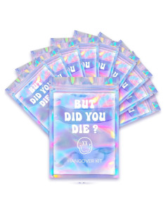 Kit de Resaca House of Party - 10 Bolsas Holográficas Reutilizables