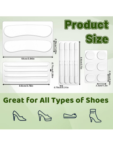 34 Piezas Almohadillas Antideslizantes Silicona Ptwola