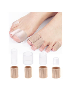 16 Fundas de Gel para Dedos del Pie BLATOWN - Alivio Callos Juanetes