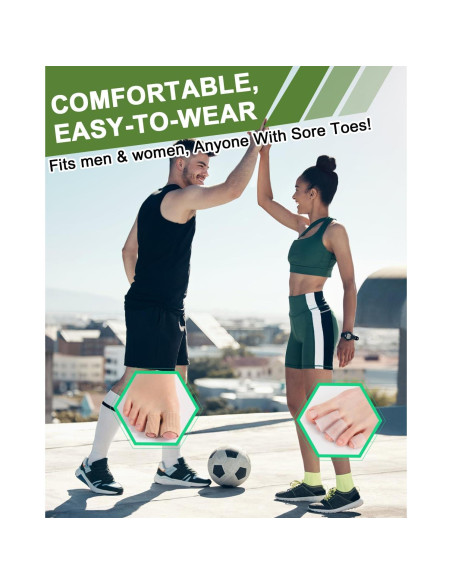 16 Fundas de Gel para Dedos del Pie BLATOWN - Alivio Callos Juanetes