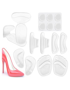 16 Piezas Almohadillas de Gel Zioiaoro para Zapatos Sueltos