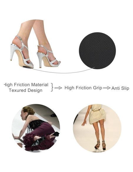 Almohadillas Antideslizantes para Zapatos HuaPin - 4 Pares