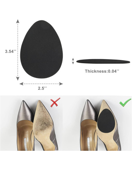 Almohadillas Antideslizantes para Zapatos HuaPin - 4 Pares