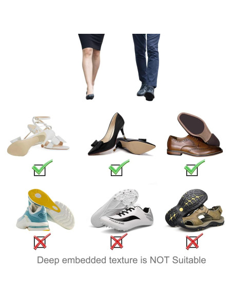 Almohadillas Antideslizantes para Zapatos HuaPin - 4 Pares