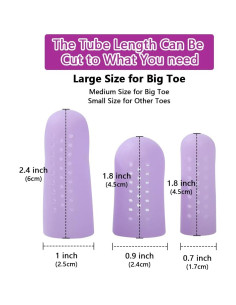 Protectores de Dedos de Gel Povihome - Alivio Dolor Callos Ampollas 2