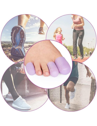 Protectores de Dedos de Gel Povihome - Alivio Dolor Callos Ampollas