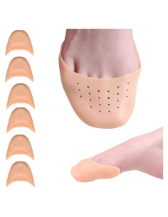 Protectores de Dedos de Silicona Misorita Beige - Almohadillas Reutilizables