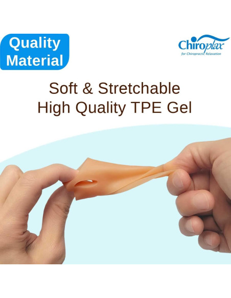 Corrector de Juanetes Chiroplax - Almohadillas de Gel Grande