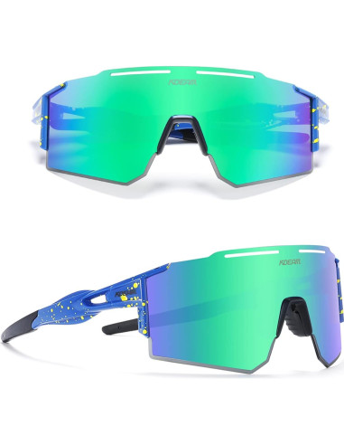Gafas de sol deportivas ZEMFAY UV400 ligeras y cómodas