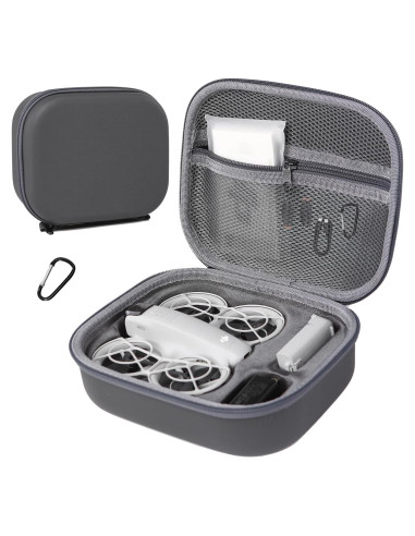 Bolsa de Almacenamiento para Drone DJI Neo - Funda Dura Gris