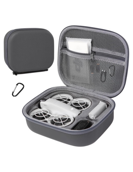 Bolsa de Almacenamiento para Drone DJI Neo - Funda Dura Gris