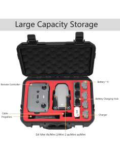 Funda Dura Impermeable Flyekist para DJI Mini 4K y Mini 2 2
