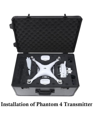 Estuche de Aluminio HUL para Drones DJI Phantom 3/4