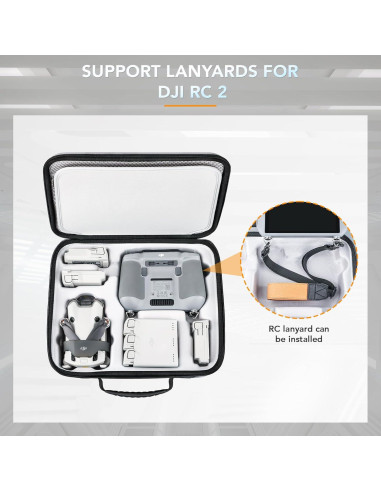 Bolsa de Transporte Lykus Spartan MM400 para DJI Mini 4 Pro y Mini 3