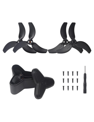 4 Hélices 3032S para Dron DJI Avata 2 + Estuche de Almacenamiento