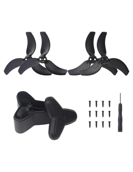 4 Hélices 3032S para Dron DJI Avata 2 + Estuche de Almacenamiento