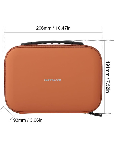 Funda de Transporte Sunnylife para Dron DJI NEO - Naranja