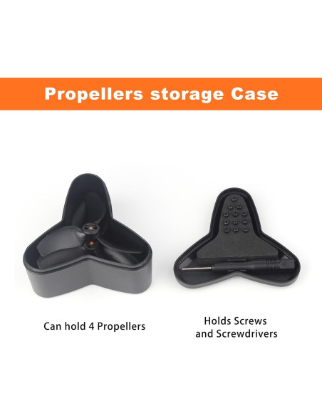 4 Hélices 3032S para Dron DJI Avata 2 + Estuche de Almacenamiento