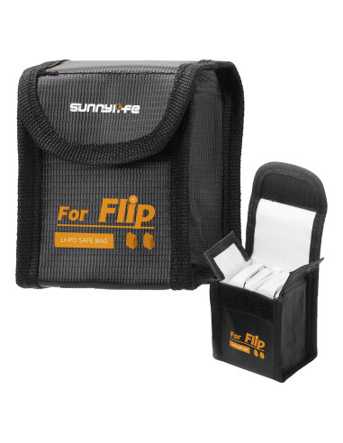 Bolsa segura para baterías DJI Flip - Mediana (2 baterías)