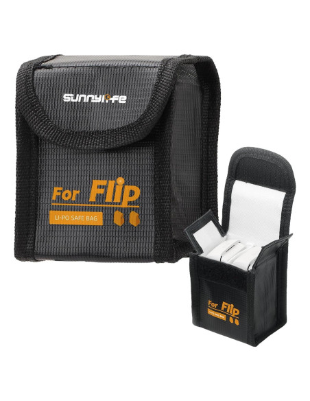 Bolsa segura para baterías DJI Flip - Mediana (2 baterías)