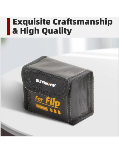 Bolsa segura para baterías DJI Flip - Mediana (2 baterías)
