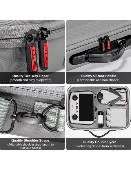 Funda de Transporte STARTRC para DJI Mini 3 Pro - Compacta y Resistente