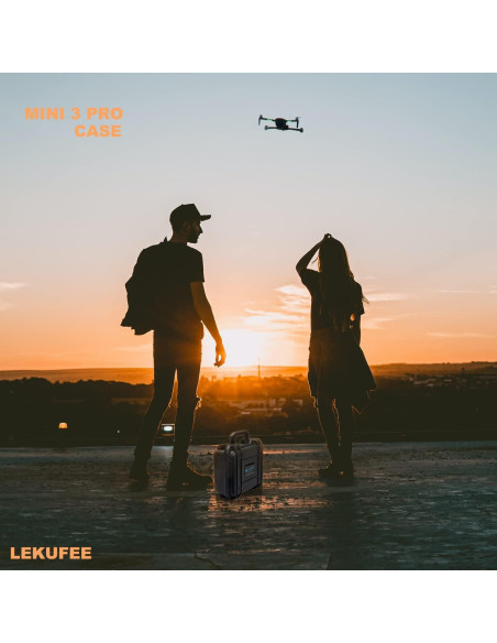 Caja Dura Impermeable Lekufee para Accesorios DJI Mini 3 Pro