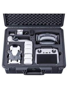 Estuche Duro Impermeable Lykus Titan MM420 para DJI Mini 4 Pro