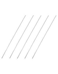 Varilla Redonda Sólida de Acero Inoxidable 304 Uxcell 1mm x 100mm - 5pcs