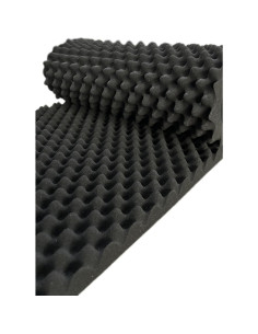 Paneles Acústicos de Espuma de Huevos YJ-JDM-1P 121.9x60.9 cm Negro 2