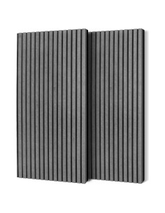 Paneles Acústicos FurnoFlexArt 120x60 cm Gris Luz de Luna