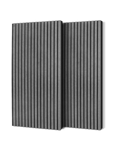 Paneles Acústicos FurnoFlexArt 120x60 cm Gris Luz de Luna