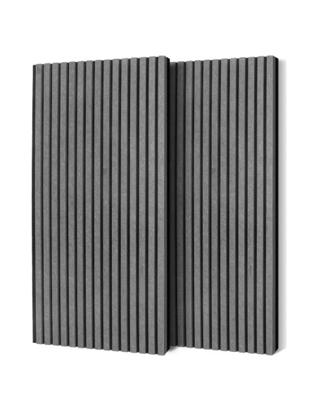 Paneles Acústicos FurnoFlexArt 120x60 cm Gris Luz de Luna