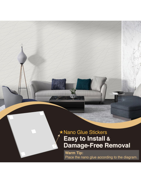 Paneles Acústicos Reverbeon 6 Pack 24x24cm Aislantes Decorativos