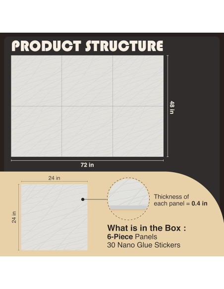 Paneles Acústicos Reverbeon 6 Pack 24x24cm Aislantes Decorativos
