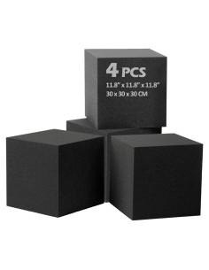 Trampas de Graves Acústicas de Esquina 30x30 cm - Alta Densidad