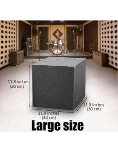 Trampas de Graves Acústicas de Esquina 30x30 cm - Alta Densidad 2