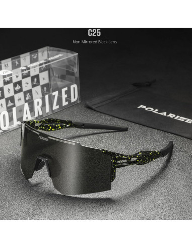 Gafas de sol deportivas ZEMFAY UV400 polarizadas para ciclismo