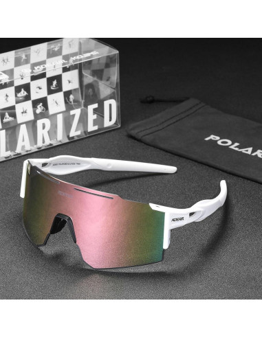 Gafas de sol ZEMFAY UV400 deportivas unisex ligeras