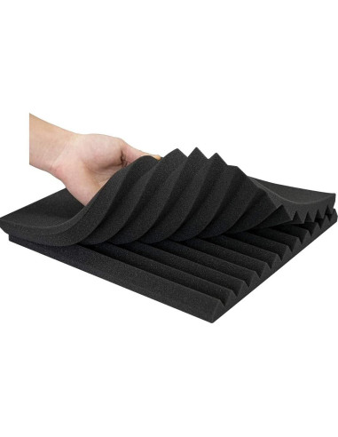 Paquete de 52 Paneles Acústicos YDHTDLHC 30x30 cm Alta Densidad