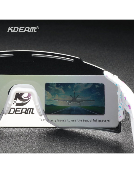 Gafas de sol ZEMFAY UV400 deportivas unisex ligeras