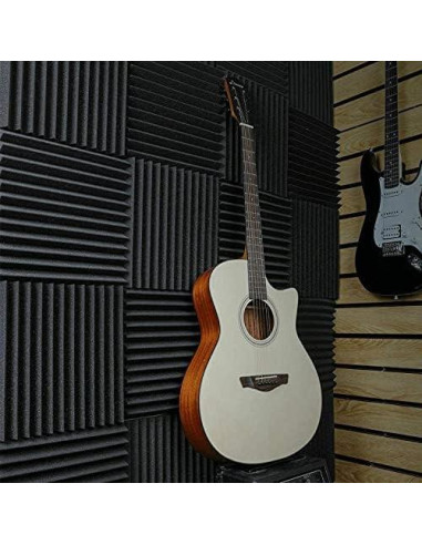 52 Paneles de Espuma Acústica 30x30x2.5cm Aislamiento Sonoro