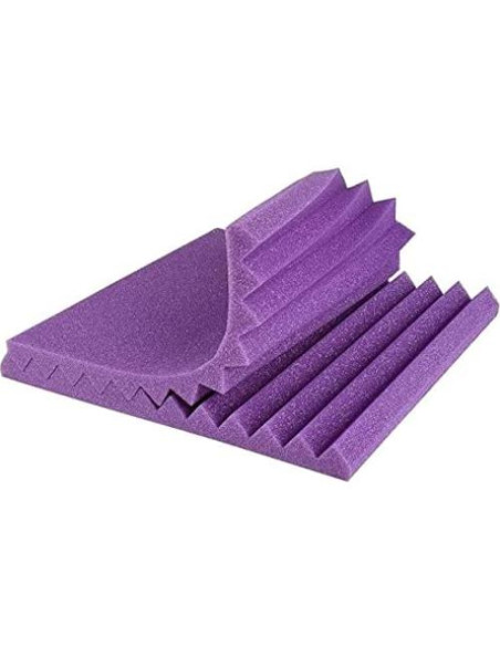 52 Paneles de Espuma Acústica 30x30x2.5cm Aislamiento Sonoro