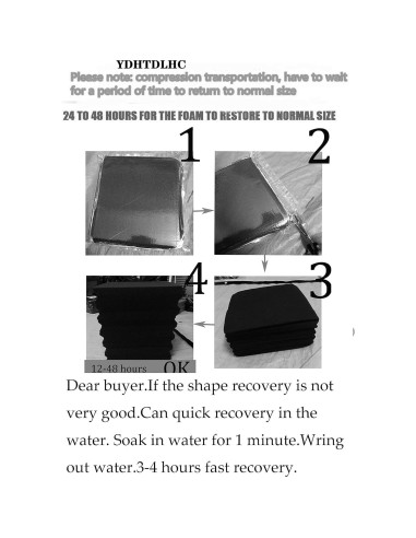 Paneles Acústicos de Espuma 2Pack 61x122cm Negro Aislante