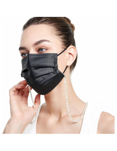 Cadena de Gafas REVEMCN Amarilla 76 cm para Mascarillas